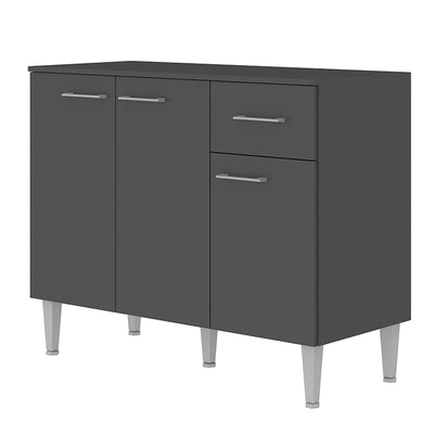 Mueble Base Evandro Grafito 105