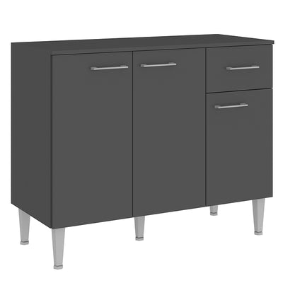 Mueble Base Evandro Grafito 105