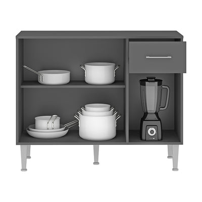 Mueble Base Evandro Grafito 105