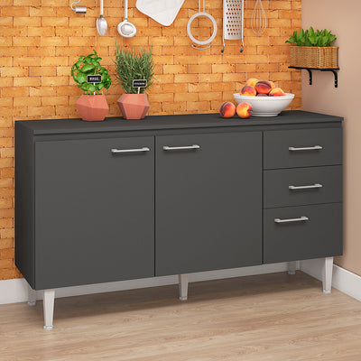 Mueble Base Opie Grafito 140