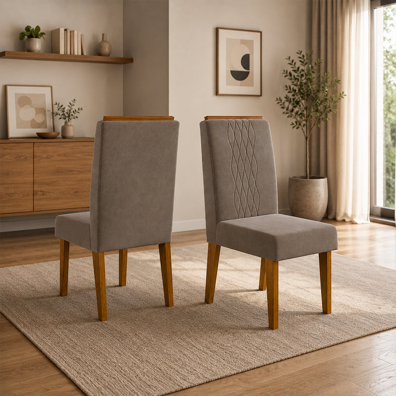 Pack 2 Sillas Comedor Lia