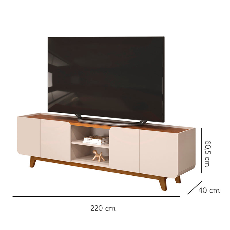 Rack TV Nadine Hasta TV de 75"