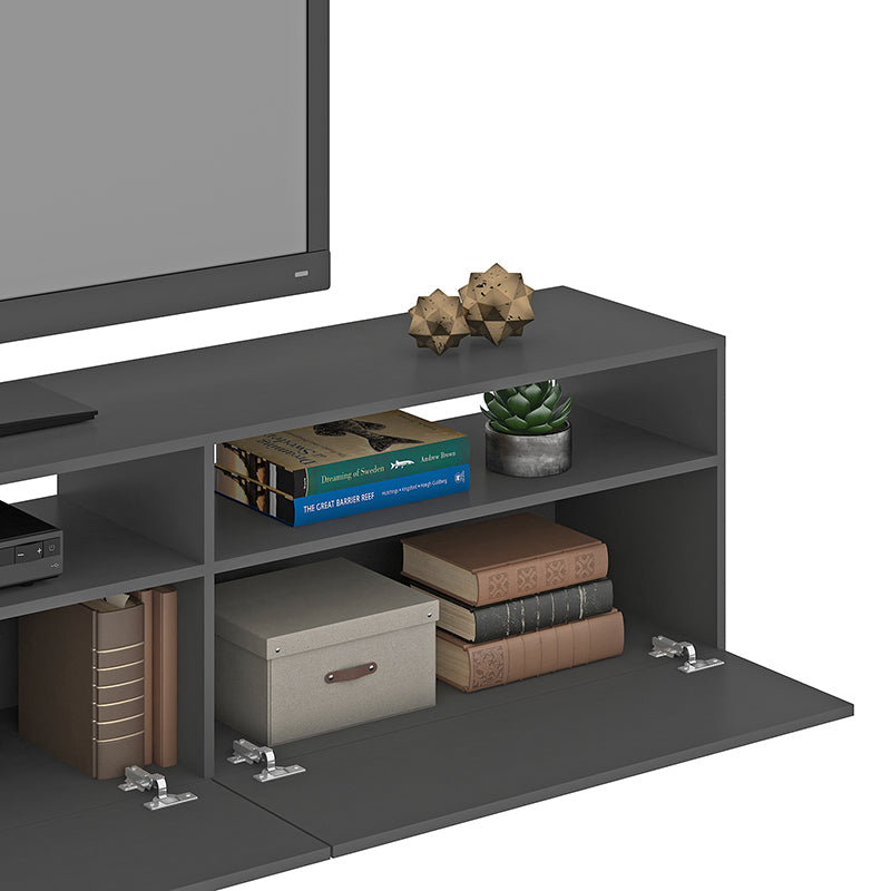 Rack TV Moyan Grafito Hasta TV de 75"