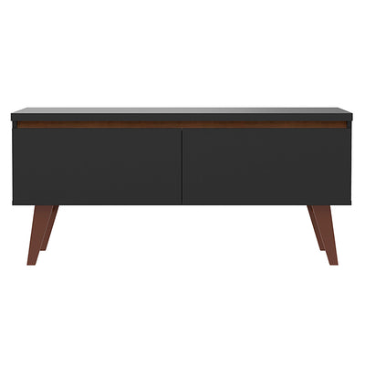Rack TV Le Mans Oscuro 2 Puertas Hasta TV de 55"