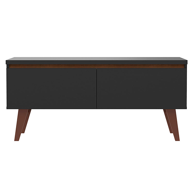 Rack TV Le Mans Oscuro 2 Puertas Hasta TV de 55"