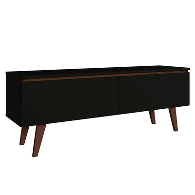 Rack TV Le Mans Oscuro 2 Puertas Hasta TV de 55"