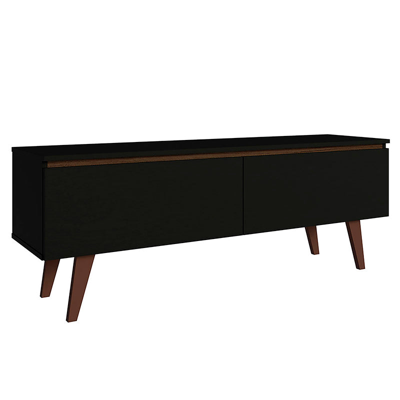 Rack TV Le Mans Oscuro 2 Puertas Hasta TV de 55"