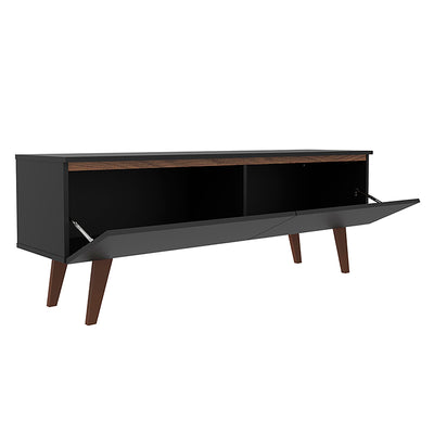 Rack TV Le Mans Oscuro 2 Puertas Hasta TV de 55"