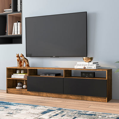 Rack TV Moyan Oscuro Hasta TV de 75"