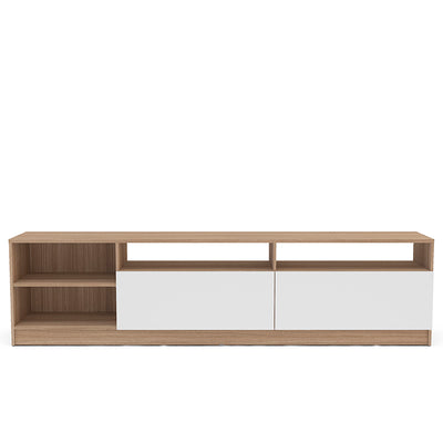 Rack TV Moyan Claro 2 Puertas Hasta TV de 75"