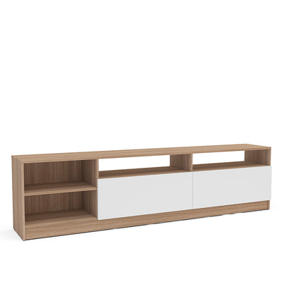 Rack TV Moyan Claro 2 Puertas Hasta TV de 75"