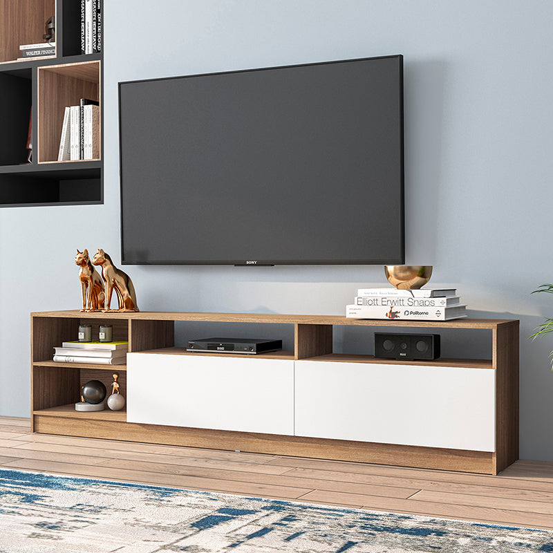 Rack TV Moyan Claro 2 Puertas Hasta TV de 75"