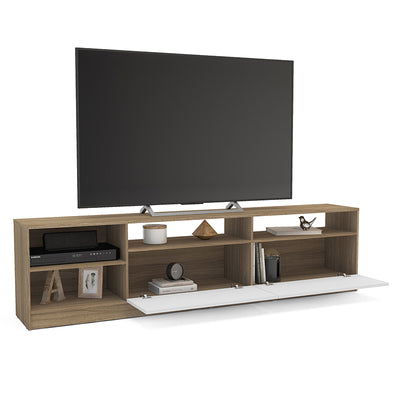 Rack TV Moyan Claro 2 Puertas Hasta TV de 75"
