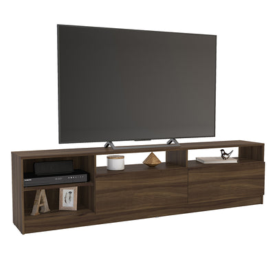 Rack TV Moyan Rustic 2 Puertas Hasta TV de 75"