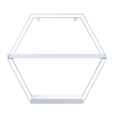 Repisa Hexagonal Total Blanco