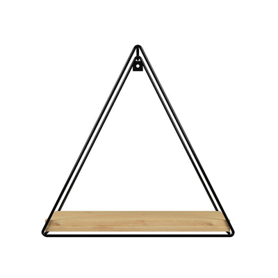 Repisa Triangular Pino Negro 25x10x25