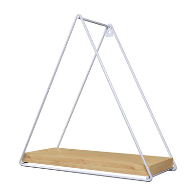 Repisa Triangular Pino Blanco 25x10x25