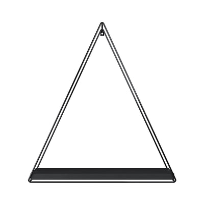 Repisa Triangular Total Negro 37x10x40