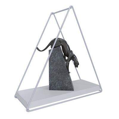 Repisa Triangular Total Blanco 25x10x25