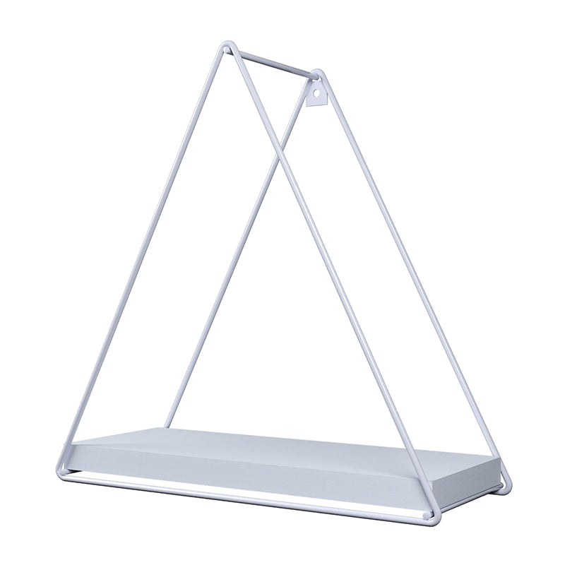 Repisa Triangular Total Blanco 25x10x25