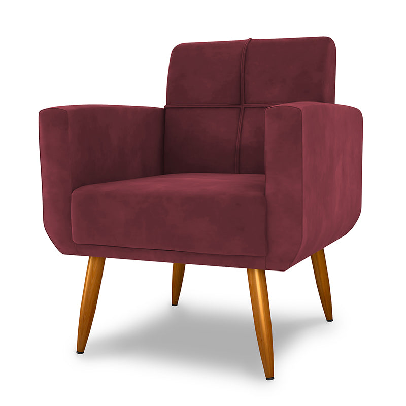 Set Poltrona Y 1 Pouf Havana