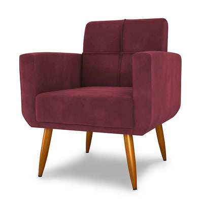 Set Poltrona Y 1 Pouf Havana