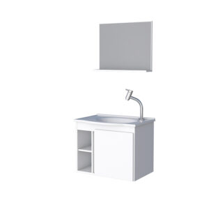 Vanitorio Aereo Con Espejo Safira Light