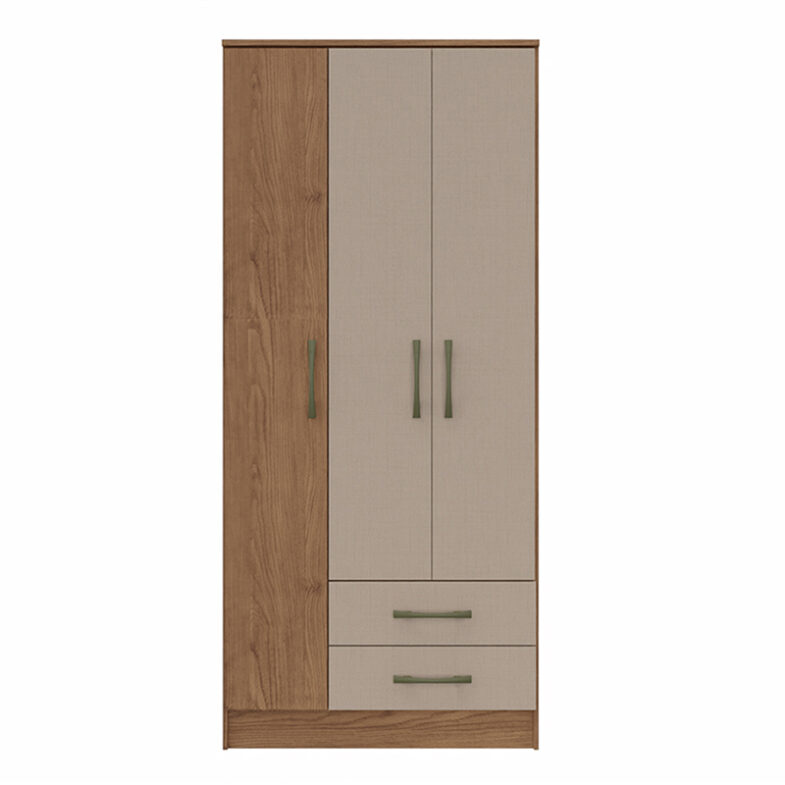 Closet Pequim Bicolor 3P 2C - Imagen 5
