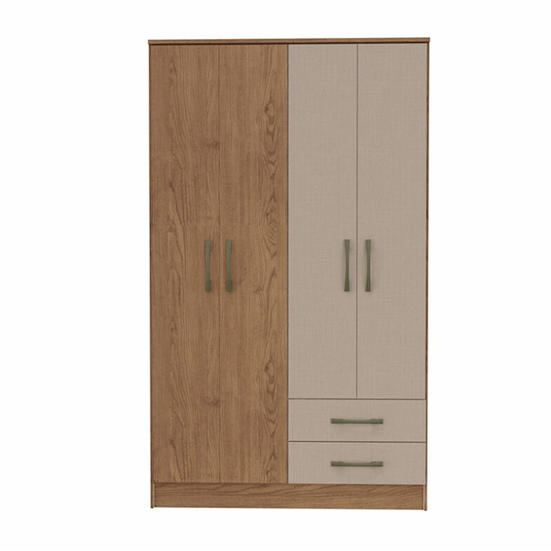 Closet Pequim Bicolor 4P 2C - Imagen 5