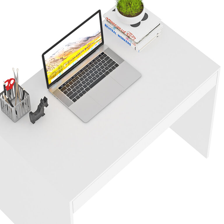 Detalle del cajón Escritorio New Sparrow – almacenamiento práctico