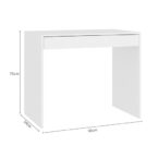 Escritorio New Sparrow minimalista – escritorio moderno con cajón - medidas