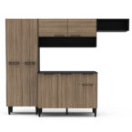 Cocina modular en acabado Rustic – beneficios de las cocinas modulares