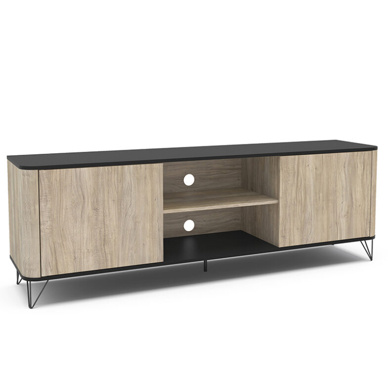 Rack Cartagen Rustic Dark 2p - Imagen 6