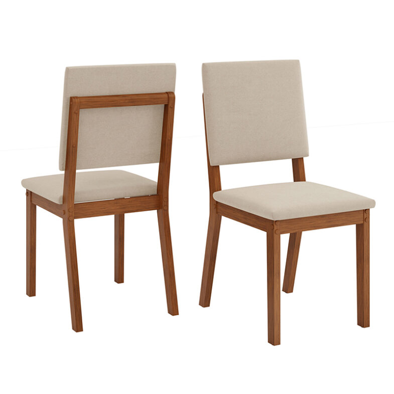 Sillas Comedor Celeste Talia 4S – asiento tapizado cómodo