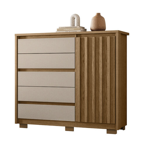 Cômoda_Sapateira_Duetto_Jatobá_e_Fendi_Metallic_276086RB Cômoda_Sapateira_Duetto_Jatobá_e_Fendi_Metallic_276086RB