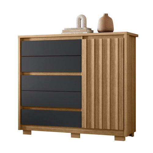 Cômoda_Sapateira_Duetto_Nature_e_Titanium_276087RB Cômoda_Sapateira_Duetto_Nature_e_Titanium_276087RB