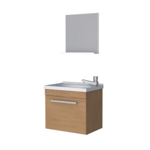 VANITORIO AEREO CON ESPEJO AGATA CAFE