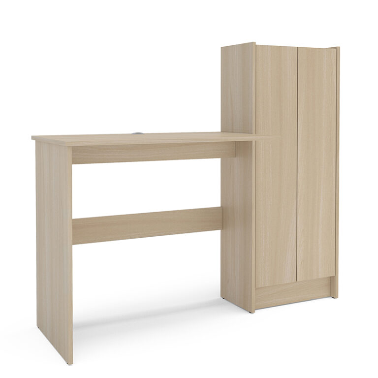 Escritorio Manaus 2P vista frontal – escritorio moderno con 2 puertas