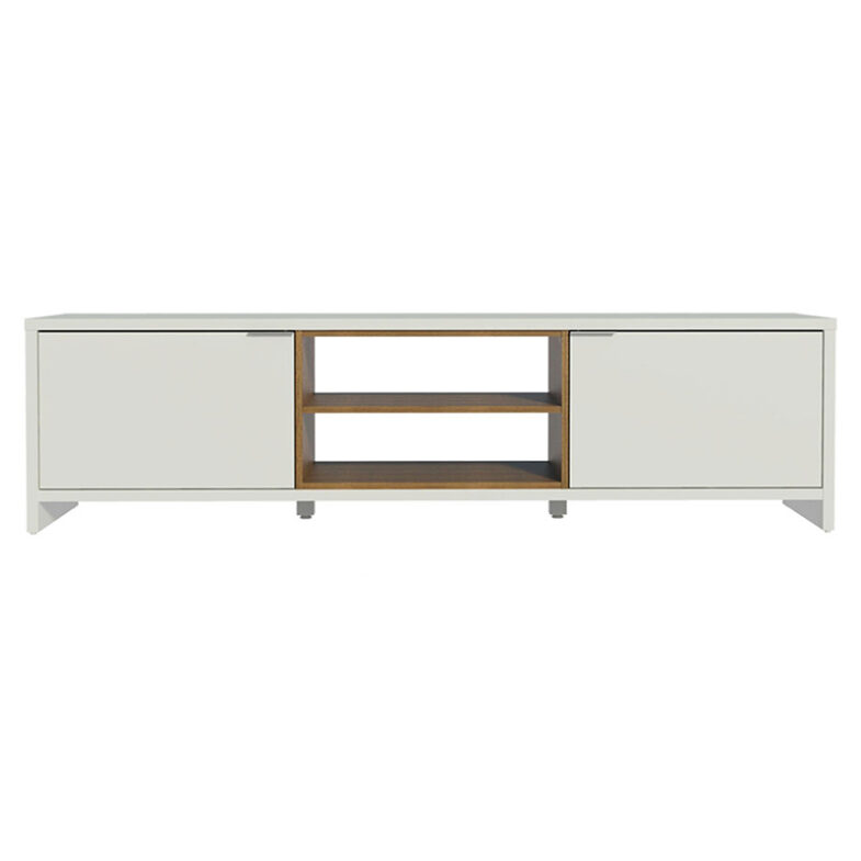 RACK METZ 75" BLANCO 2 PUERTAS - Imagen 7