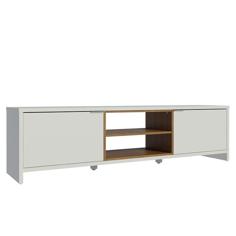 RACK METZ 75" BLANCO 2 PUERTAS - Imagen 6