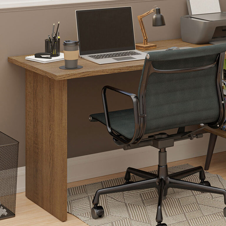 Detalle superficie escritorio Lisboa – amplio espacio de trabajo