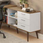 Detalle superficie escritorio Lisboa – amplio espacio de trabajo