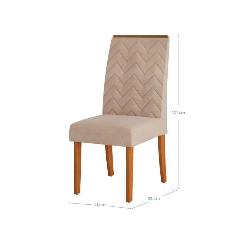 Pack 2 Sillas Comedor Italia - Imagen 3