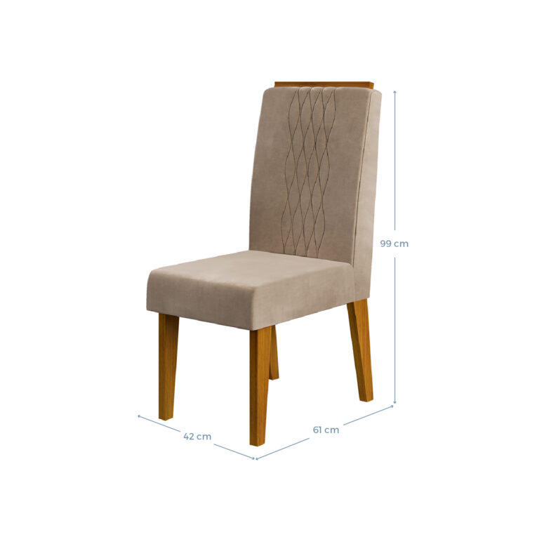 Pack 2 Sillas Comedor Italia - Imagen 2
