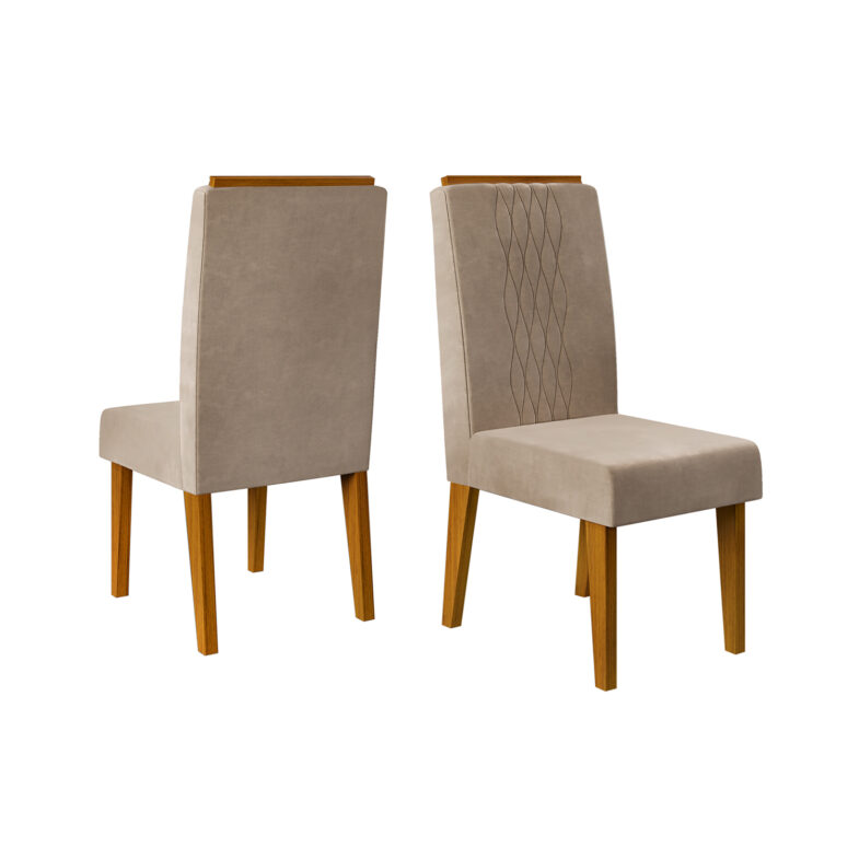 Pack 2 Sillas Comedor Lia