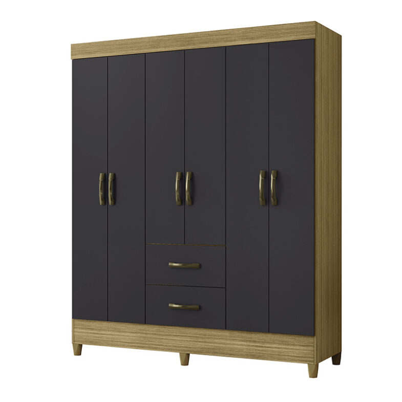CLOSET 6P MOBI GRAPHITE