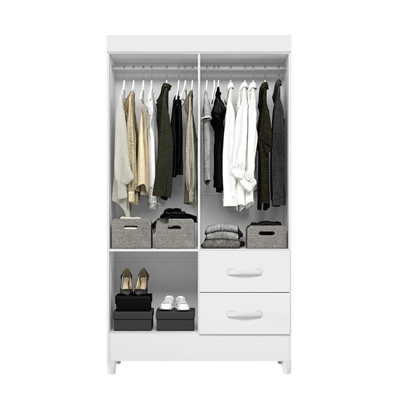B2C Closet 4P Mobi White - Imagen 2