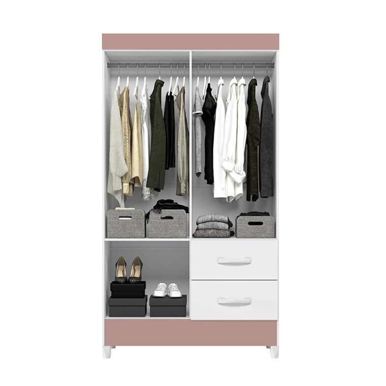 B2C Closet 4P Mobi White - Imagen 3