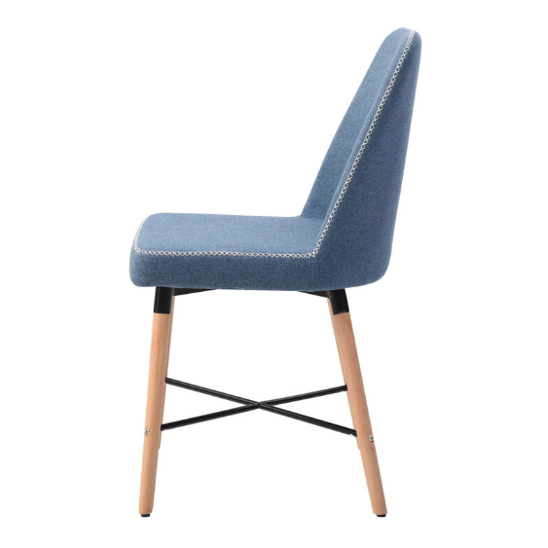 Silla de Comedor Viken Azul - Imagen 4