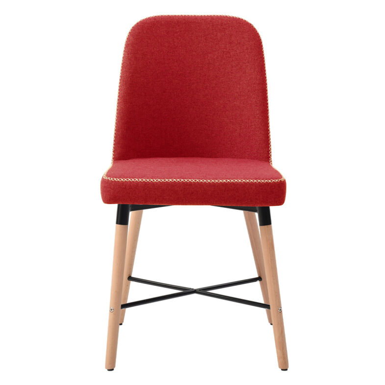 Silla de Comedor Viken Rojo - Imagen 6